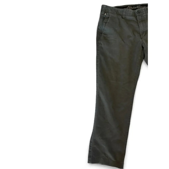 Eddie Bauer Men's Flex Sport Chinos Straight Legged Black Pants 36x30 - Picture 5 of 11